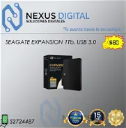 Disco duro externo SEAGATE EXPANSION de 1Tb USB 3.0 NUEVO en caja - Img 45848075