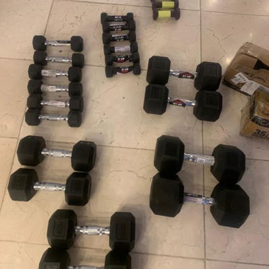 KIT DE MANCUERNAS EXAGONALES ACERO Y ENGOMADAS - 10/10