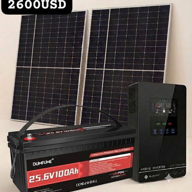 Kit solares con inversor y batería - 2/4