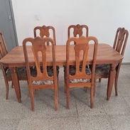 Juego de comedor de 6 plazas - Img 57865049
