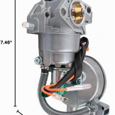 Carburador de combustible dual con kit de conversión de GLP/GNC  7250/9000 vatios - 6/6