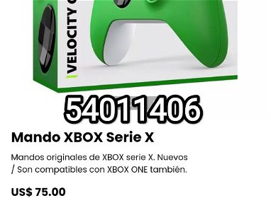 !!Mando XBOX Serie X Mandos originales de XBOX serie X. Nuevos / Son compatibles con XBOX ONE también!! - Img main-image-45631562