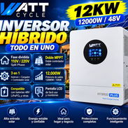 Inversor Híbrido WattCycle HYBRID PLUS ⚡️ Potencia 12 kW (12000W) ⚡️ - Img 58066637