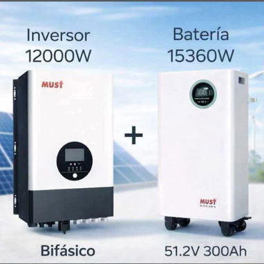 ☀️ CATÁLOGO #1 — KITS SOLARES con inversor, batería, paneles solares y cables fotovoltaicos con instalación incluida - 3/6