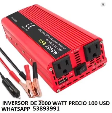 CONTROLADOR DE CARGA MPPT 100 AMPERE Y INVERSOR 2000 WATT ONDA PURA - Img 99060410