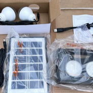 Lámparas recargables de 2 Bombillos + Panel - Img 54428145