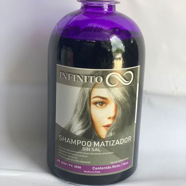 Shampo Matizador platino negro rojo cobrizo - Img 120336861
