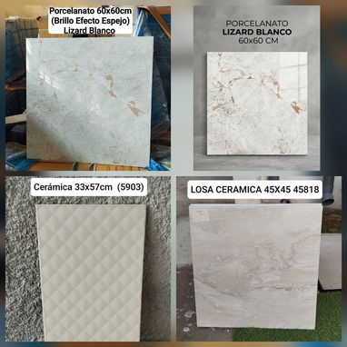 🏡 LOSAS DE CERÁMICA Y PORCELANATO DISPONIBLES 🏡 - Img 124358555