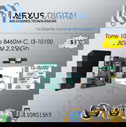 !!💻!! Torre de 10ma Gen. ASUS PRO B460M-C/CSM, I3-10100, 8Gb, M.2 256Gb, Todo NUEVO en caja !!💻!! - Img 49371188