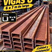 Vigas U de 6a7 metros de largo - Img 58210340