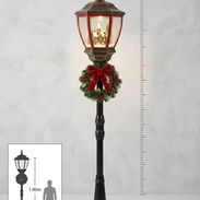 Faro de navidad - Material plástico (DURO) - ⁠eléctrico 110v - ⁠tiene animación de nieve súper lindo  - 58080802 - Img 57498371