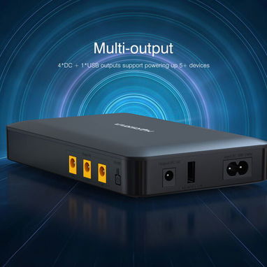 - MINI UPS 8000mAh - MODELO KP1 - CON 8 HORAS DE AUTONOMÍA - RESPALDO ENERGÉTICO PARA SU ROUTER - - Img 118749678