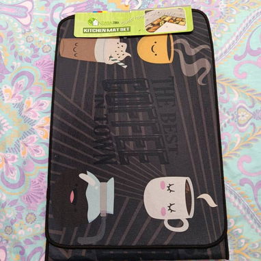 Set de 2 alfombras de cocina en 4800 cup  ( Pequeña 40x60 cm Grande 40x120 cm ) - Img 122192993