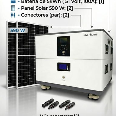 Nuevos kit solares con garantía y factura - Img 124084058