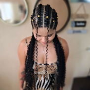 Trenzas bohemias y drelos - Img 57455690