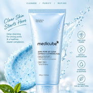 ✨💧 MEDICUBE ZERO PORE SA 💧✨ 🫧 Limpia profundamente y ayuda a desobstruir los poros. ✨ Con ácido salicílico + AHA + P - Img 57973009