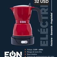 Cafetera Eléctrica 3 tazas colores negra, gris y roja - Img 56711012