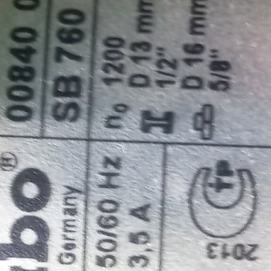 Taladro Metabo hecho en Alemania + Juego de Barrenas Metabo - 2/3