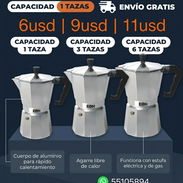 💯 Cafeteras 1, 3 y 6 tazas - Img 56851564