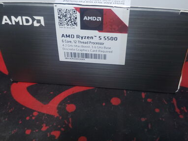 AMD Ryzen™ 5 5500 de 6 núcleos, 12 hilos con enfriador Wraith Stey. 53750952 - Img main-image