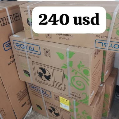 Se vende split de 1 tonelada marca royal para mas información contacte al 53337430 o escribir añ 602 430 8870 - Img 123120877