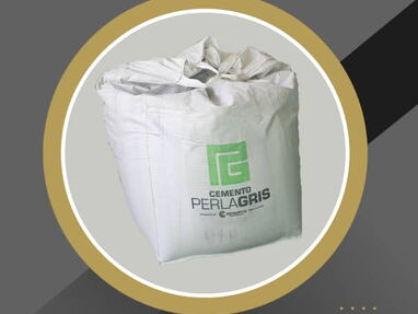 Cemento p350 Perla Gris formato big bag de 1.5 toneladas - Img 66848356