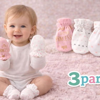 🧦 Set de 3 pares de medias para bebé - 2/6