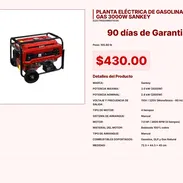 Planta Eléctrica Sankey 3.0 kW con Motor de 4 Tiempos de Alto Rendimiento VPT#-0246 - Img 55437228