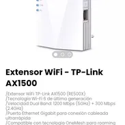 Extensor WiFi - TP-Link AX1500. Modo Punto de Acceso integrado - Img 55461761