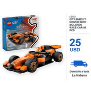 LEGO City 60422 F1 Driver with McLaren Race Car 86 Pcs - Img 58448187