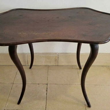 Mesa Auxiliar de Caoba  - Tel: 5358 0956 - Vedado - 3/4