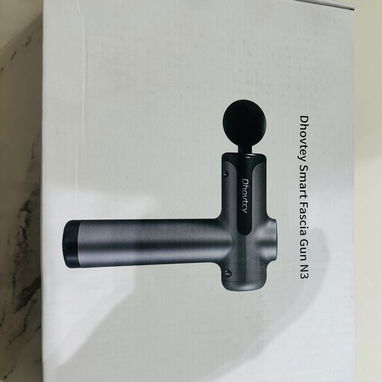 Pistola de masaje corporal recargable. (4 piezas para diferentes tipos de masajes) - 2/2