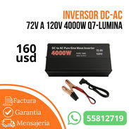Inversor dc-ac 72v a 120v - 4000w q7-lumina - Img 55628685
