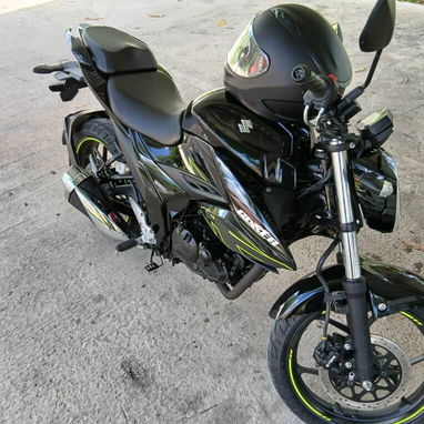 Moto suzuki gixxer 150cc nueva con certifico, chapa y casco - 2/4