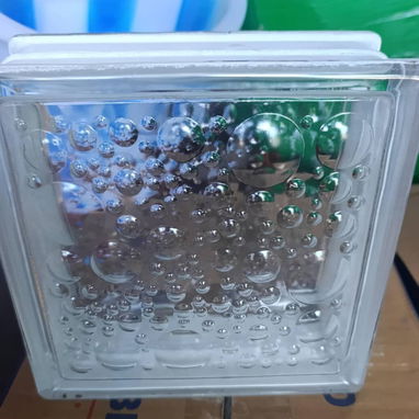 Bloques de cristal, mampara, kavina, paños fijo  puertas batible - 9/10