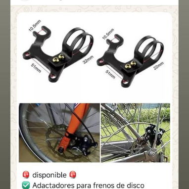 Taller y Accesorios de bicicleta de bicicletas porta termo - Img 112207308
