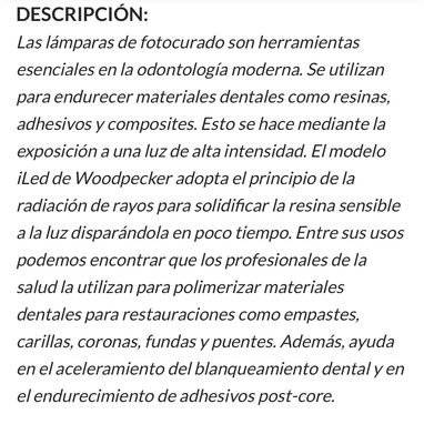 Lámpara de curado profesional - 7/8
