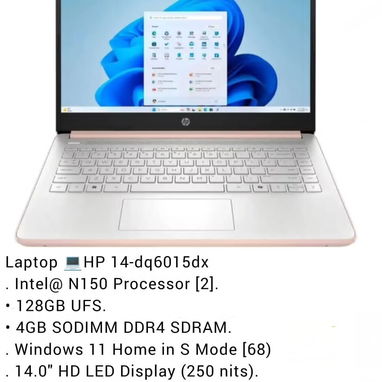 💻👔🎉 PROMOCIÓN ESPECIAL DÍA DE LOS PADRES 🎉👔💻    🧾 HP 14-dq6015dx – - Img 123241930