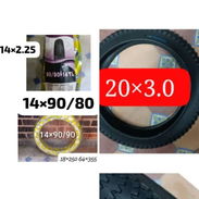 Gomas de bicimoto 14-90/90 y 14-80/90y de bici electrica a buen precio disponible - Img 55522006
