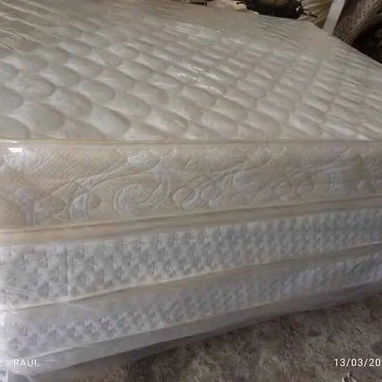 Camas Kapitoneadas y Colchones Konfort y Colchones de Espuma y Juegos King Size 2x2 Imperial de 160×190 Bases box Spring - Img 120636295