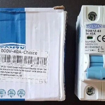 Breaker 20 A , 25 A, 40 A - DC (corriente directa) (para paneles solares , inversores y baterías litio ) - Img 127610460