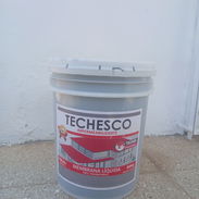IMPERMIABILIZANTE TECHESCO TRANSITABLE ANTIGOTERAS PARA TECHOS PISOS Y PAREDES INTERIORES Y EXTERIORES ORIGINALES SELLAD - Img 57286806