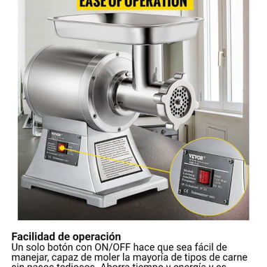 Máquina de moler carne industrial - Img 123244616