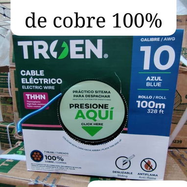 Cable fotovoltaico puro cobre, cable de red, cajas de estanca,  cable eléctrico #8 y 10 y Otros materiales eléctricos - 10/11
