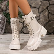 Botas blancas altas - Img 57182175