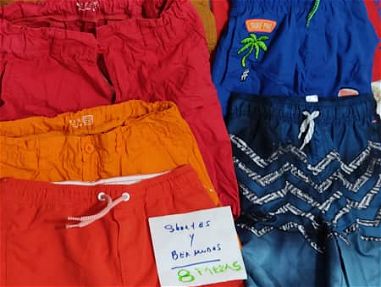 Shorts de algodón o trusas tipo shorts largos para niño - Img main-image-45199520