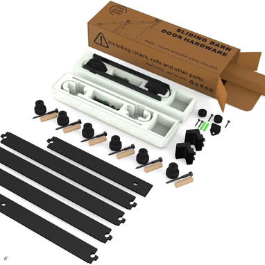 Kit de Herrajes de Puerta de Corredera de Granero - 2/6