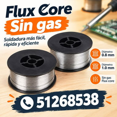 Alambre de soldar Flux Core - 3/3
