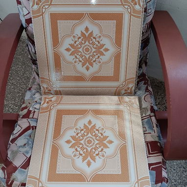 Una caja de azulejos italianos importado - 2/3