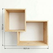 Estante de Pared Moderno Compacto - Img 55725661